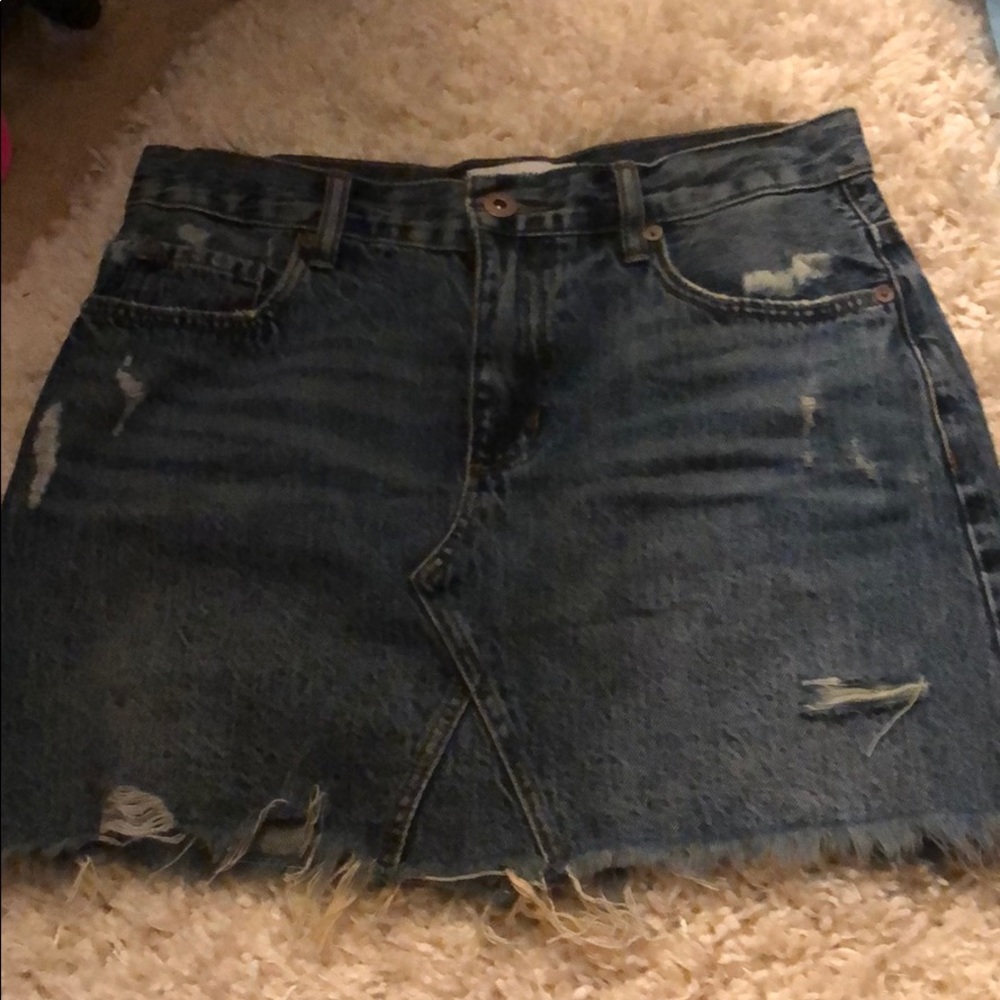 Jean Skirt